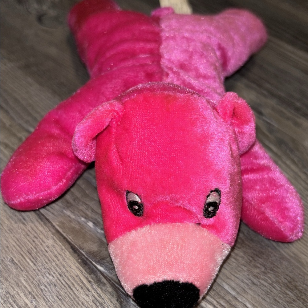 Pink Plush Bear Toy